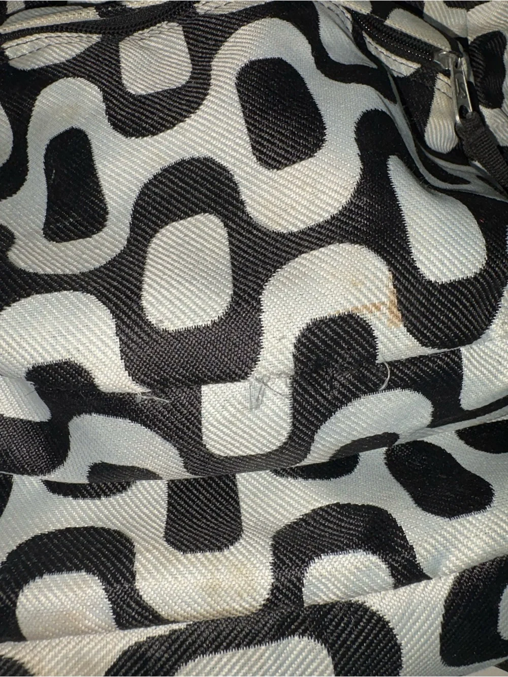 Jansport Black and White Geometric Print Backpack
